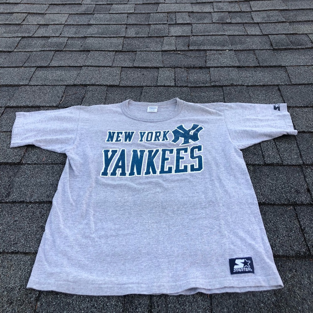 VINTAGE Starter New York Yankees Single Stitch T